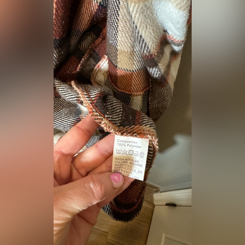 PRETTYGARDEN Plaid Long Coat with Pockets - Picture 4 of 8